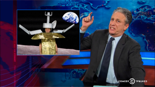 Patrick Stewart Tells The Sad Tale Of China's Rover On <i>The Daily Show</i>